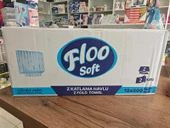 Floosoft Z Katlama Kağıt Havlu 200 Lü 12 Paket Dispenser Peçete 2400 Adet - 2