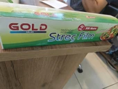 GOLD Gıda Streç Film 300 M * 45 cm 8 Mikron Kutulu Kayar Bıçaklı - 2