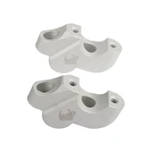 32 mm Style Barback Gidon Yükseltme Mat Gümüş thumbnail 3