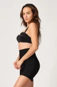 SİYAH MI Emay 2816 Yüksek Bel Boxer Lazer Korse - 2