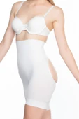 BEYAZ MI Emay 2032 Popo Açık Masajlı Boxer Korse thumbnail 2