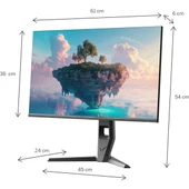 Thomson M27QG5Y14 Gaming Monitör 27" 1 Ms Qhd 180 Hz Adaptive 2560 x 1440 Monitör thumbnail 2