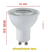 CATA Çanak Led Spot Ampul 10w GU10 Duylu 3000k GÜNIŞIĞI (Starter Duylu) - 2