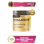 Nutraxin Collagen Complex 1 2 3 5 10 Collagen Tip Aromasız Toz 330 gr - 1