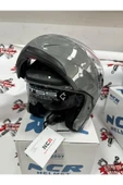 NCR NOS MOTOR NCR Çene Açılır Kask (NARDO GRİ)  (ECE BELGELİ) thumbnail 3