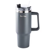 Tantitoni 020-01-move Füme Paslanmaz Çelik Pipetli Termos Bardak 1.2l - 1