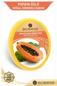 Biobiens Papaya Özlü Duş ve Cilde Özel Doğal Süngerli Sabun - 1