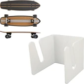 Şeffaf Pleksi Malzemeden Duvar Tipi Kaykay Rafı Dayanıklı ve Estetik Kaykay Saklama Aparatı thumbnail 6