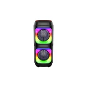 Siyah Wireless Tws Rgb Renkli Bluetooth Hoparlör thumbnail 3
