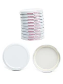 Kavanoz Kapağı 82mm 10'lu Paket Beyaz Renk Vakumlu Konserve Kapağı thumbnail 1