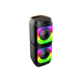 Siyah Wireless Tws Rgb Renkli Bluetooth Hoparlör thumbnail 2