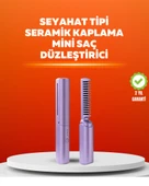 USB Şarjlı Kablosuz Saç Düzleştirici – Seyahat ve Günlük Kullanım - 1