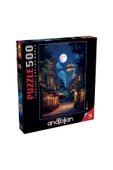 Anatolian 500 Parça Yapboz Puzzle - Dolunayda Galata 3643 thumbnail 1
