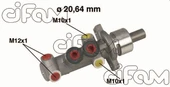 CIFAM 202319 FREN ANA MERKEZİ RENAULT CLIO II 98> CLIO SYMBOL 00> SYMBOL II 08> 20.64 mm 7701205740 - 1