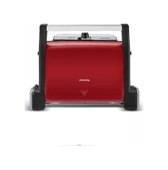 Homend Toastbuster 1382H 1800 W Tost Makinesi Kırmızı - Silver thumbnail 1