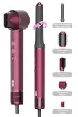 Pro Compact Uzun Multi-styler Hava Üfleme 5in1 Saç Şekillendirici Bldc Shd-1729 Royal Gilded Red - 1