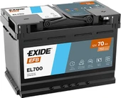 Exıde EL700 12V 70Ah 760A Start Stop Efb Akü (Üretim Tarihi:2025) - 1