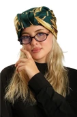 Zümrüt Pratik Hazır Geçmeli Tesettür Bone İpek Desenli 2410_37 thumbnail 1