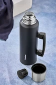 Cooker CKR2085 1.5 Litre Çift Katlı Kulplu Çelik Termos Siyah - 3