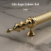 Otağ Gold Altın 60 cm Kapı Çekme Kolu Tutma Kulpu Kulbu Çelik Dış Kapı Tutamağı Sürgülü Lüks Model thumbnail 4