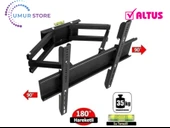 Altus Al43 Fhd 6523 43” Full Hd Android 32”- 55” Çift Kollu Hareketli Lcd Led Tv Askı Aparatı - 1