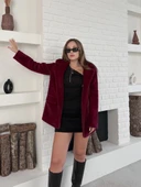 Fok ceket premıum kalite bordo st255860 thumbnail 3