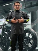 Motosiklet Yağmurluk Pvc Dikişsiz Alt - Üst Takım (SU GEÇİRMEZ GARANTİLİ) - 3