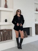 Fok ceket premıum kalite siyah st255860 thumbnail 6