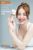 BİOXCİN Sun Care Lekeye Eğilimli Ciltler Renkli Spf 50 Güneş Kremi 50 ml Tinted Arbutin, Kolajen, Hyaluronik thumbnail 2