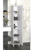 Makbulce Mimoza 5 Raflı Çok Amaçlı Banyo Dolabı thumbnail 1