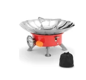 Rüzgar Geçirmez Kendinden Çakmaklı Taşınabilir Portatif Kamp Ocağı thumbnail 7