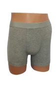X-Man Erkek 3 Adet Düz Kısa Paça Stretch Boxer 703 - 2