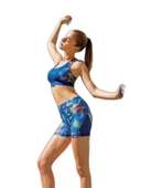 Yeni İnci Sporcu Kısa Tayt Takım YNCT130-T20 thumbnail 2