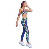 YENİ İNCİ DESENLİ T126 (YOGA-FITNESS-PİLATES-KOŞU) SPORCU TAYTI TEK ALT - 1