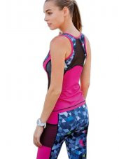 YENİ İNCİ T137 PEMBE (YOGA-FITNESS-PİLATES-KOŞU) SPORCU TAYTI TEK ALT - 3
