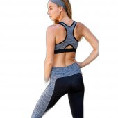 YENİ İNCİ T141 SİYAH (YOGA-FITNESS-PİLATES-KOŞU) SPORCU TAYTI TEK ALT - 3