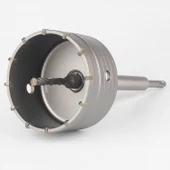 GFB Elmas Beton Delme Pançı 125MM SDS Plus Ağır Hizmet Tipi Delici Uç Beton Taş Tuğla İçin thumbnail 1