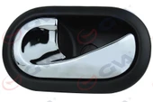 GVA 8614113 İÇ AÇMA KOLU SOL ÖN-ARKA KROM-SİYAH GÖVDE CLIO 05-12 -DUSTER-MEGANE 02-08 8200491985-8200028487 - 1