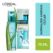 Loreal Paris Nem Terapisi Aloe Vera Suyu Normalden Karmaya Ciltler Için Su Bazlı Günlük Bakım thumbnail 2