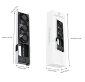 PS5 SLİM VE PRO UYUMLU RGB Lİ SOĞUTUCU FAN JYS-P5228 thumbnail 4