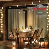 Mirkraft Elirg 2000 Watt Karbon Infrared Elektrikli Tavan Isıtıcısı thumbnail 3