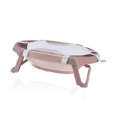 Babyjem 5 Parça Bebek Katlanır Küvet Seti Somon (Havlu Fileli) - 3