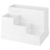 Masaüstü Düzenleyicisi Beyaz Renk IKEA 18x17 Cm Ofis-Masa Üzeri Düzenleme - 1
