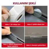 Işaretleme NOKTA Etiketi 25mm (1000 ADET Şeffaf /Transparent NOKTA ETİKET) thumbnail 4