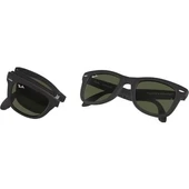 Ray-Ban Wayfarer Folding 4105 601 Black-Green Güneş Gözlüğü thumbnail 2