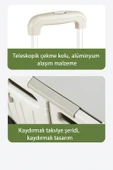 Valkyrie Katlanabilir İki Tekerlekli Alışveriş ve Depolama Çantası – Kapaklı Teleskopik Çekme Kolu Kamp Plaj Çok Amaçlı Beyaz - 6