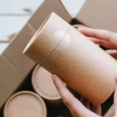 Işaretleme NOKTA Etiketi 25mm (1000 ADET Şeffaf /Transparent NOKTA ETİKET) thumbnail 2