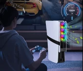 PS5 SLİM VE PRO UYUMLU RGB Lİ SOĞUTUCU FAN JYS-P5228 thumbnail 5