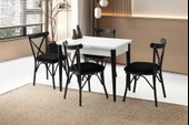 Tekno Bahar MDF Açılır Mutfak Masa Sandalye Takımı 60x100 - 1