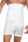 BEYAZ MI Emay E1005 Erkek Yüksek Bel Double Boxer Korse thumbnail 4